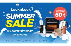Chào hè sôi động cùng LocknLock Brand Day – Mua sắm thả ga, nhận quà cực xịn với ưu đãi lên đến 50%++